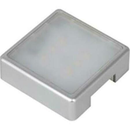 JESCO LIGHTING GROUP Snap-On LED Square Puck Light 2700K, White RZ-TR-SQ-27-WH